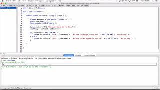 81. Multiple nested if statements / decision structures, example program - Learn Java