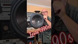 #1990s TESLA BASS Speaker Sound Test - Tesla TVM-ARN-312-00/8 @Angelicaaudio