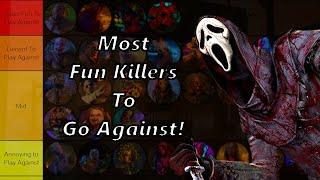 Dead By Daylight | Most Fun Killers To Play Against Tier List!