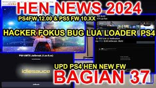 PS4HEN Fokus Baru: Target Firmware 12.00 – Update Terkini #Bagian37