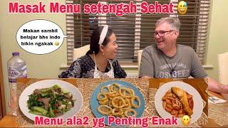 Masak Menu Ala2 yg Penting enak ! Belanjar bhs indo bikin ngakak kyk ngajari bayi 