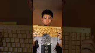 $1 keyboard vs $100 keyboard ⌨️  #asmr