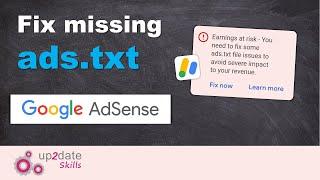 Google AdSense Tutorial | How to fix missing ads.txt file with no plugin step-by-step tutorial