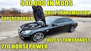 SUPER CHEAP Auction Find! RennTech E63 AMG Hiding $40,000 In Mods Including A Weistec SuperCharger!