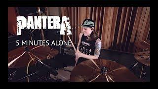 Pantera - 5 Minutes Alone (drum cover by Vicky Fates)