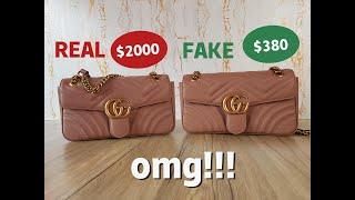 REAL vs. FAKE GG Marmont in Lushentic Grade
