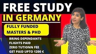 100% Fully funded DAAD EPOS Scholarship in Germany 2023/2024 | Masters & PhD | Full Demo