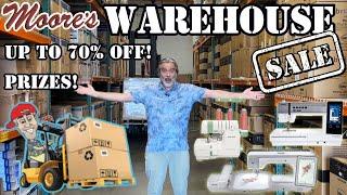 Largest Warehouse Sale in Moore’s History | Save up to 70% off!