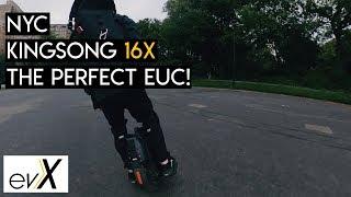 KINGSONG 16x /KS 16x the BEST Electric Unicycle to date / NYC