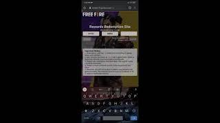 Redeem code  of FFCO /Garena free fire