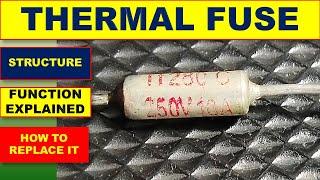 {475} Thermal Fuse, How it is Made, Structure, Function & How To Replace / Datasheet Explained