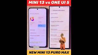 One UI 5 vs MIUI 13   #miui13 #ytshorts #shorts  / @Techwonder37 