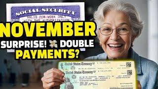  Wow Social Security Double Payments in November 2024? Truth of SSI,SSDI,VA,Retirement Checks 