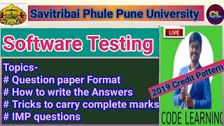 Software Testing Question Paper Format |ST University Question Paper Format |Software Testing | ST