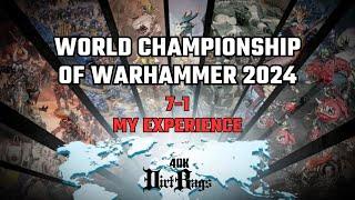 World Championship of Warhammer 40K! My Experience going 7-1|  Warhammer 40k Battle Report