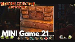 Mystery Detective Adventure - Mini Game 21 Drawer Puzzle || Mystery Detective Adventure Gameplay