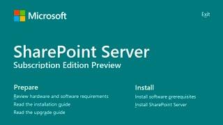 SharePoint Server Subscription edition 2022 onPremise Roles