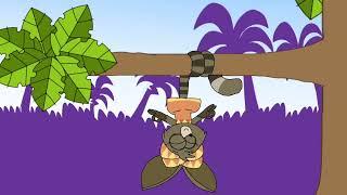 Sidaba The Toon Lord Cartoon : Bushbaby Swing