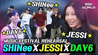 [SUB] Rehearsals at the start of the ⟪Hang Out with Yoo⟫ festival #SHINEE #JESSI #DAY6