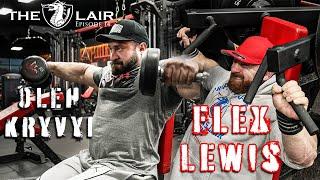 Flex Lewis Hits Shoulders HARD With Oleh Kryvyi - The Lair Ep.14