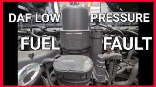 DAF CF LOW PRESSURE FUEL FAULT? It's Easy If You Do It Smart