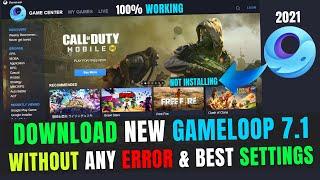 How to Download Gameloop in PC  | Install gameloop 7.1 on pc | gameloop download for pc | 2024