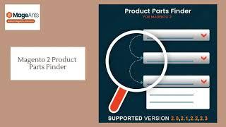 Magento 2 Product Parts Finder by MageAnts