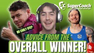 SuperCoach AFL: Opening Round cyclone chaos and advice from last year's winner!