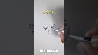 drawing zenitsu|| Drawing everyday until i hit 1000 subs #anime #shorts #art #anime #viral