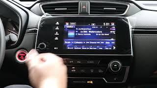 How to change your radio presets on your Honda car