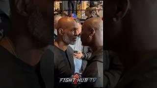 Bernard Hopkins STEPS TO Antonio Tarver in FIERY face off!