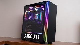 Aigo darkFlash J11 Review | ARGB ATX Mid-Tower Case