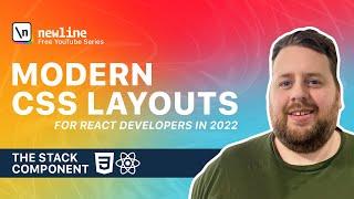 Stack Component, CSS Layouts in React (Part 1 of 5) with Bedrock Layout Creator, Travis Waith-Mair