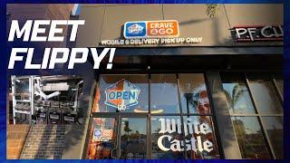 Meet White Castle's Newest Orlando Team Member, Flippy 2! #whitecastle