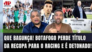 "É UMA VERGONHA ATRÁS DA OUTRA! O BOTAFOGO tá RIDÍCULO! E o Textor..." VICE da Recopa REVOLTA!