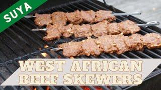 Suya Recipe / West African Beef Skewers / Nigerian Suya Beef Kebabs