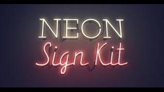 Neon Sign Kit (After Effects Template)