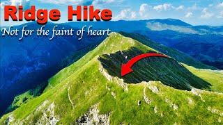 Ridge Hike not for the faint of heart || Solo Hiking || Visocica