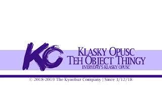 Klasky opusC Teh Object Thingy "Free Spirit" Logo (21/7/19)