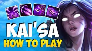 How to Play KAISA ADC for Beginners | Kai'Sa Guide Season 11 | League of Legends