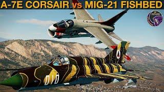 A-7E Corsair II vs Mig-21bis Fishbed: Dogfight | DCS WORLD