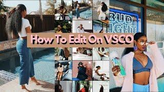How I edit my Instagram photos on VSCO