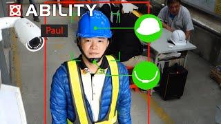 Construction site safety with Ability AI cameras