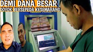 DEMI DANA BESAR‼️ DOYOK BERSEPEDA DARI DEMAK KE SEMARANG‼️