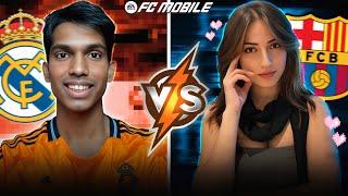 I PLAYED AGAINST THE BEST FC MOBILE GIRL GAMER ! NEW GF??