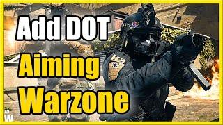 How to Add Center Dot & Turn Off Crosshairs in WARZONE 2 (Settings Tutorial)