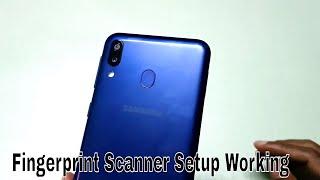 Samsung Galaxy M20 : Fingerprint Scanner Setup & Working