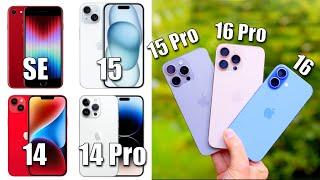 WELCHES iPhone kaufen? iPhone 16/16 Pro, 15/15 Pro, 14/14 Pro, 13/13 Pro - Kaufberatung 2024!