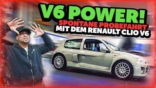 JP Performance - V6 POWER! Spontane Probefahrt im RENAULT CLIO V6
