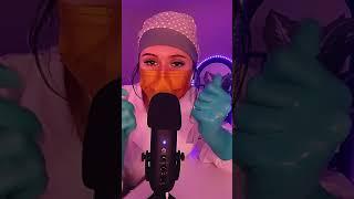 ASMR 25 minutes of wet and dry surgical gloves 